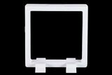 3.5" (Medium) Floating Frame Display Cases With Stands - White - Photo 4